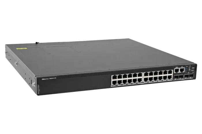 Dell 210-ASPY PowerSwitch N2224X-ON 24x Ports 2.5GBase-T 4x Ports SFP28 2x Ports QSFP+ Layer 3 Managed Gigabit Ethernet Network Switch