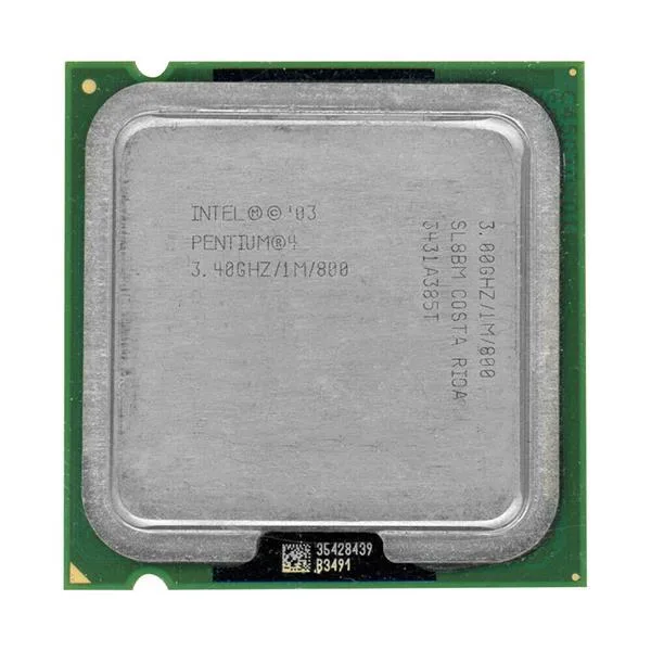 221-8253 - Dell 3.40GHz 800MHz FSB 1MB L2 Cache Socket LGA775 Intel Pentium 4 550 / 550J 1-Core Processor