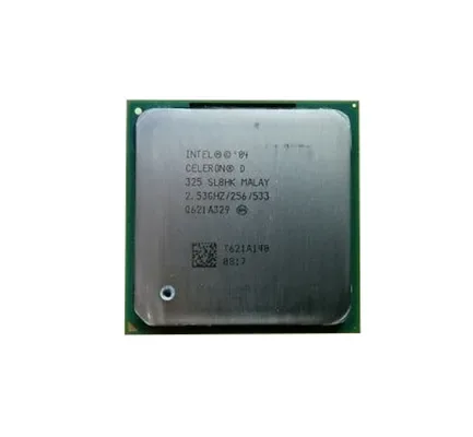 222-0858 - Dell 2.53GHz 533MHz FSB 256KB L2 Cache Socket PPGA478 Intel Celeron D 325 1-Core Processor