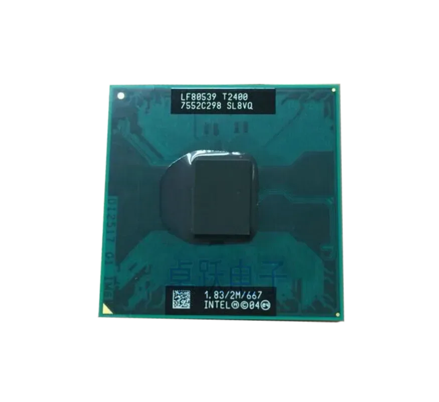222-1010 - Dell 1.83GHz 667MHz FSB 2MB L2 Cache Socket PBGA479 / PPGA478 Intel Core Duo T2400 Dual Core Processor