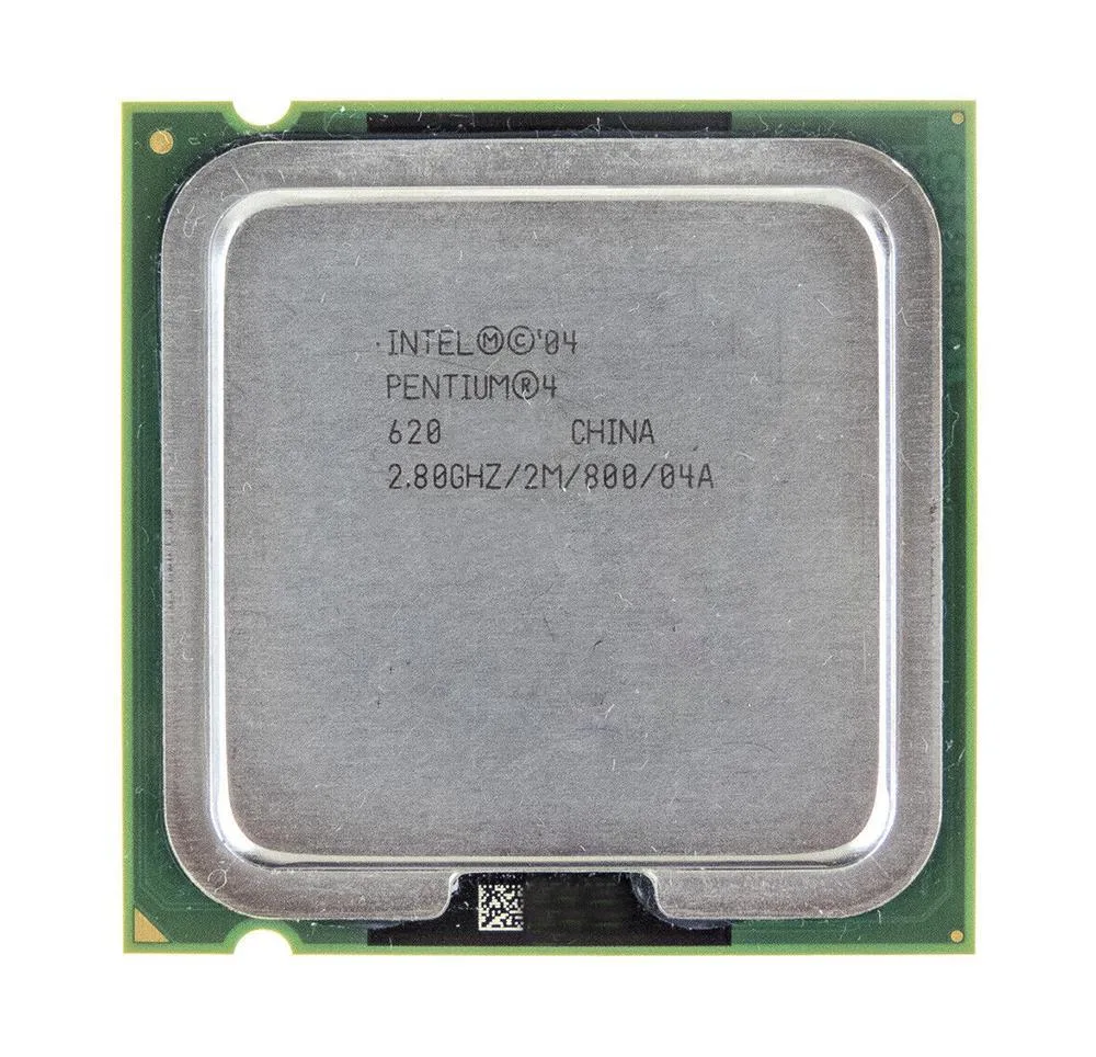 224-5474 - Dell 2.80GHz 800MHz FSB 2MB L2 Cache Socket LGA775 Intel Pentium 4 620 1-Core Processor