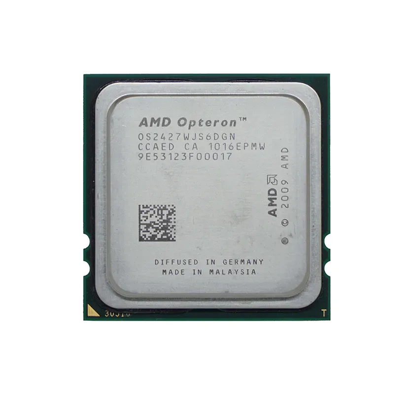 224-6283 - Dell 2.2GHz 2400MHz HLT 6MB L3 Cache Socket Fr6(1207) AMD Opteron 2427 6-Core Processor