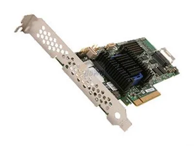 2270000-R - Adaptec 6405 4-port SAS RAID Controller - Serial Attached SCSI (SAS) Serial ATA/600 - PCI Express x8 - Plug-in Card - RAID Supported - 0 1