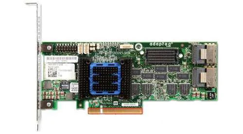2270100-R - Adaptec 6805 8-port SAS RAID Controller - Serial Attached SCSI (SAS) Serial ATA/600 - PCI Express x8 - Plug-in Card - RAID Supported - 0 1