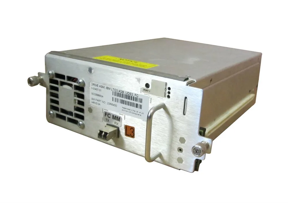 23R6450 - IBM 400/800GB LTO Ultrium-3 Fibre Channel FH Internal Tape Drive