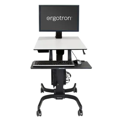 24-216-085 - Ergotron WorkFit-C, Single HD Sit-Stand Workstation