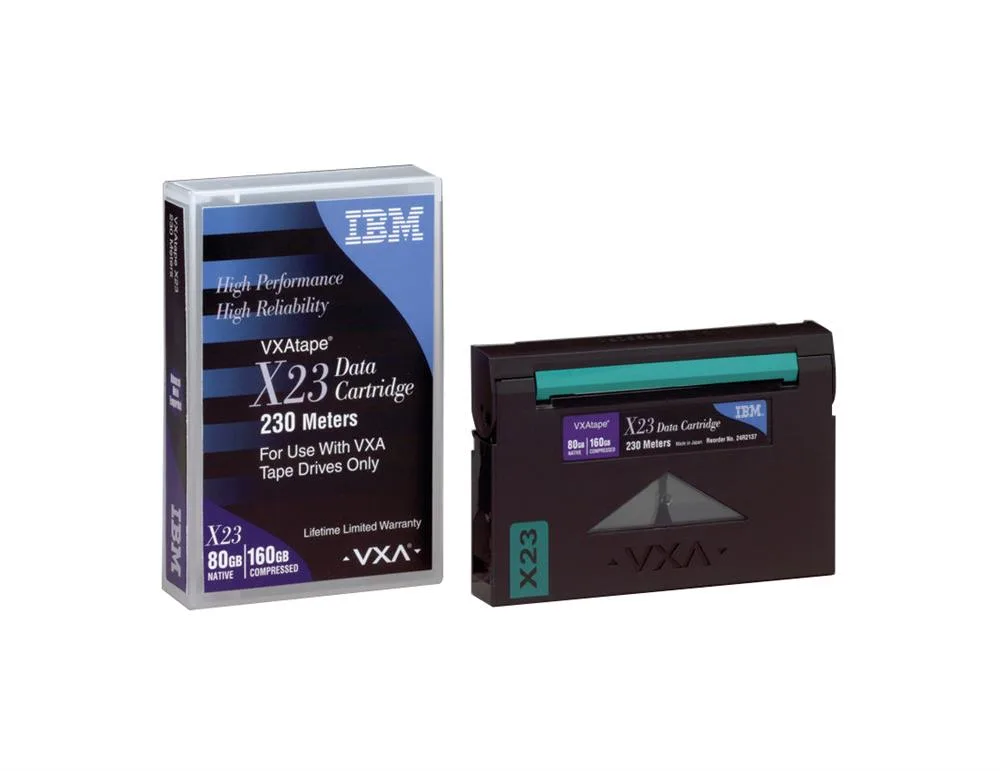 24R2137 - IBM VXAtape X23 Cartridge - VXA VXA-2 - 80GB (Native) / 160GB (Compressed)