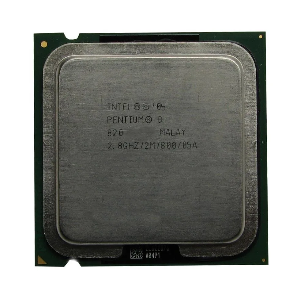 2527856R - Gateway 2.80GHz 800MHz FSB 2MB L2 Cache Socket PLGA775 Intel Pentium D 820 Dual Core Processor