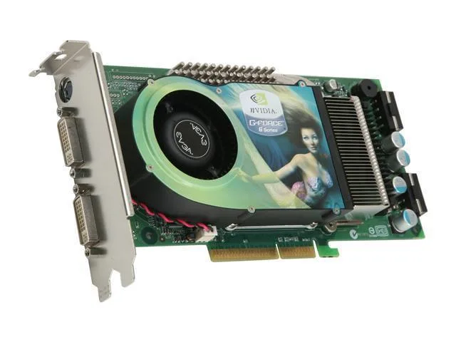 256-A8-N345-K1 - EVGA e-GeForce 6800 ULTRA 256MB DDR3 Video Graphics Card