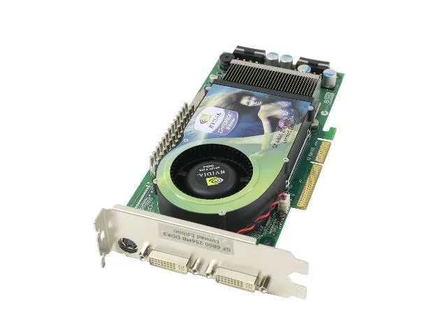 256-A8-N347-K1 - EVGA GeForce 6800 256MB GDDR3 256-Bit AGP 4X/8X Video Graphics Card