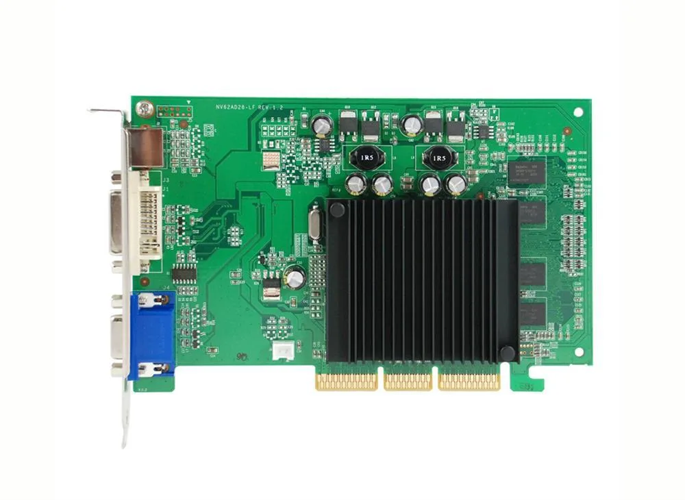256-A8-N401-LR - EVGA GeForce 6200 256MB DDR2 64-Bit AGP 8X DVI/ D-Sub/ HDMI/ S-Video Out Video Graphics Card