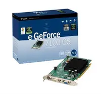 256-P2-N412-R1 - EVGA e-GeForce 7100 GS TC 512MB (256MB on Board) 64-Bit GDDR2 PCI Express x16 Video Graphics Card