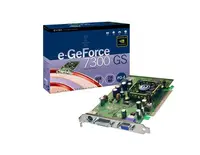 256-P2-N436-KR - EVGA GeForce 7300 GS 256MB DDR2 64-Bit PCI Express x16 DVI-I/ S-Video/ VGA Video Graphics Card