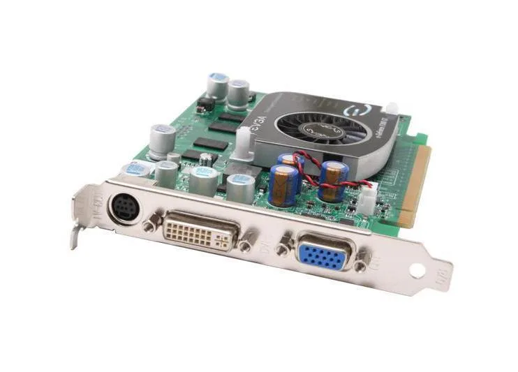 256-P2-N445-AR - EVGA e-GeForce 7300 GT 256MB DDR2 PCI Express x16 DVI/ D-Sub/ HDTV/ S-Video Out/ SLI Support Video Graphics Card