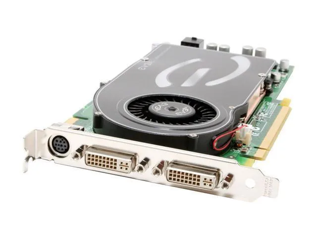 256-P2-N519-TX - EVGA GeForce 7800 GT 256MB GDDR3 256-Bit SLI Support PCI Express x16 Video Graphics Card