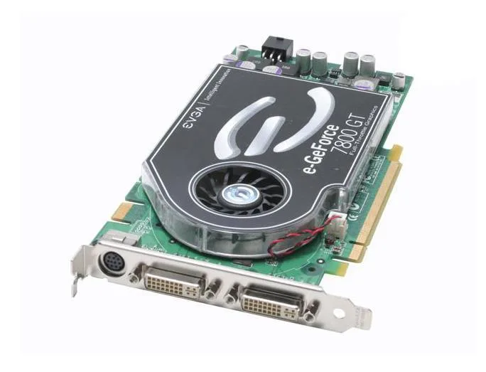 256-P2-N537-B1 - EVGA GeForce 7800 GT 256MB 256-Bit GDDR3 PCI Express x16 SLI Support Video Graphics Card
