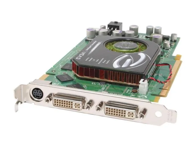 256-P2-N582-A1 - EVGA GeForce 7900 GT 256MB GDDR3 256-Bit SLI Support PCI Express x16 Video Graphics Card