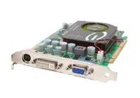 256-P2-N615-AR - EVGA GeForce 7600GT 256MB 128-Bit GDDR3 PCI Express x16 SLI Support HDTV/ S-Video Out/ D-Sub/ DVI Video Graphics Card