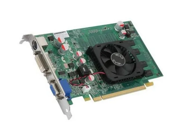 256-P2-N733-KR - EVGA GeForce 8400 GS 256MB DDR2 64-Bit PCI Express x16 DVI/ D-Sub/ S-Video Out/ HDTV/ HDCP Ready Video Graphics Card