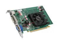 256-P2-N733-TX - EVGA GeForce 8400 GS 256MB DDR2 64-Bit PCI Express x16 DVI/ D-Sub/ S-Video Out/ HDTV/ HDCP Ready Video Graphics Card