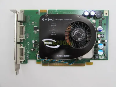 256-P2-N740-TR - EVGA e-GeForce 8500 GT 256MB 128-Bit GDDR2 PCI Express x16 DVI/ D-Sub/ HDTV/ S-Video/ Composite Out/ SLI Support Video Graphics Card