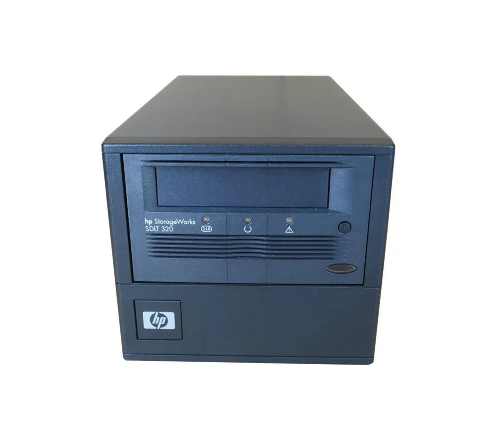 257321-002 - HP 160/320GB Super DLT Drv External Carbon LVD Tape Drive.