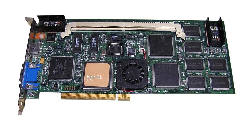 270268-001 - HP / Compaq Fire GL 4000 19MB 1280 x 1024 PCI Video Card