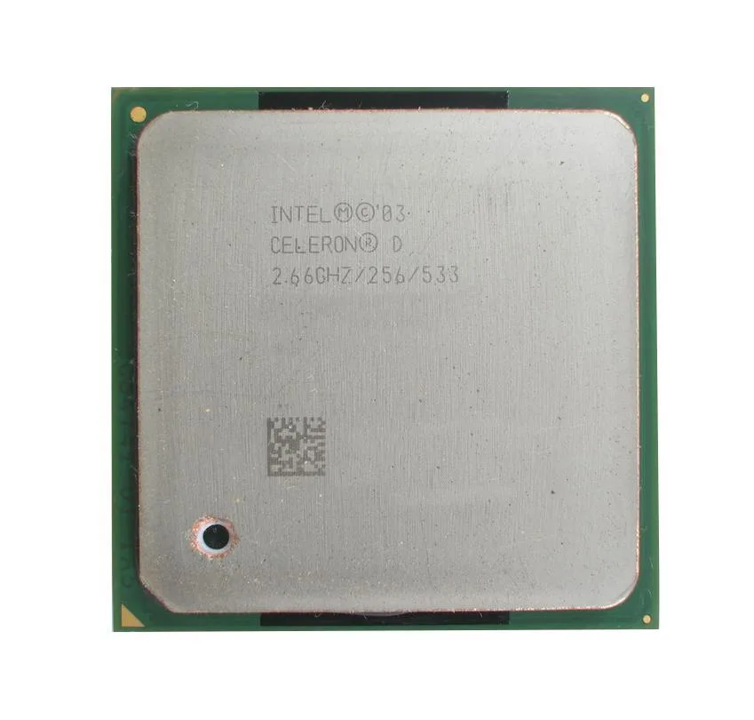 271-1214 - Dell 2.66GHz 533MHz FSB 256KB L2 Cache Socket PPGA478 Intel Celeron D 330 1-Core Processor