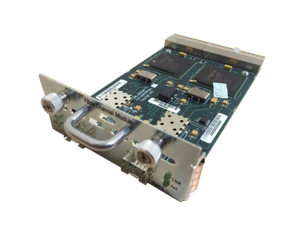 271663-001 - HP 2gbc-Gbe Interconnect Dual Port Fibre Channel Data Module Ble Switch with Tray for 2402 Router