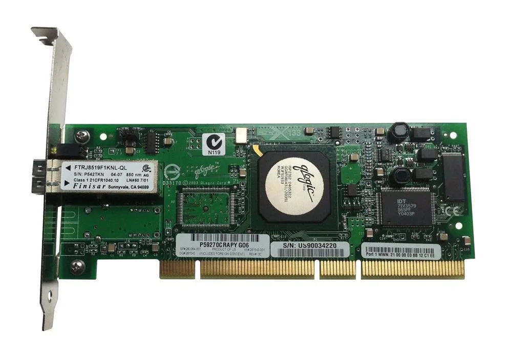 281541-B21 - HP StorageWorks FCA2214 2GB PCI Express Fibre Channel Host Bus Adapter