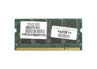 285273-001 - Compaq 512MB DDR-266MHz PC2100 non-ECC Unbuffered CL2.5 200-Pin SoDimm Memory Module for Notebook PCs