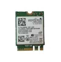 28D9J - Dell WiFi Card Intel Wireless-AC 3160 Mini PCI-Express 802.11ac/a/b/g/n M.2 Bluetooth