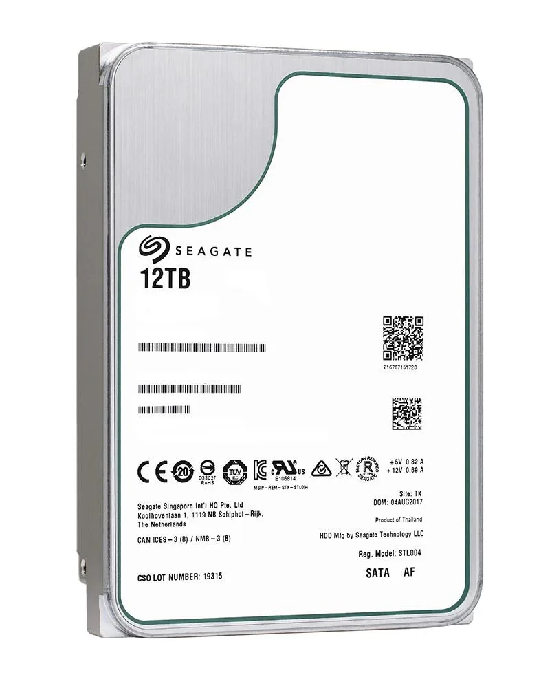2A1111-001 - Seagate Capacity V.7 12TB 7200RPM SATA 6Gb/s 256MB Cache 512e 3.5-inch Enterprise Hard Drive