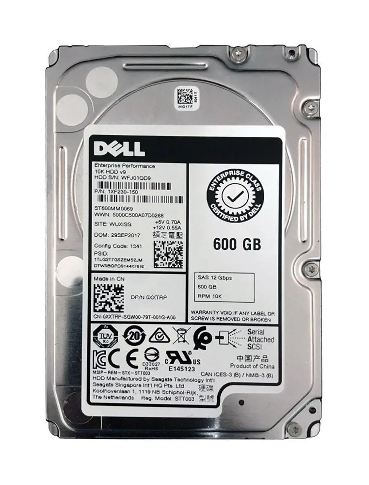 2C7230-150 - Seagate 600GB 10000RPM SAS 12Gb/s 2.5-inch Hard Drive