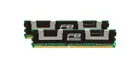 2GBKIT800FBG5 - Centon 2GB Kit (2 X 1GB) DDR2-800MHz PC2-6400 ECC Fully Buffered CL6 240-Pin FB-DIMM 1.8V Single Rank Memory