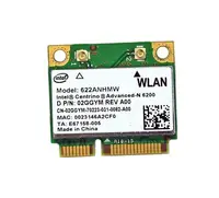 2GGYM - Dell Mini PCIe Advanced-N 6200 Wireless Card