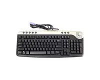 2R400 - Dell PS2 Multimedia Black Silver Keyboard