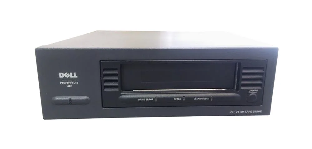 2T721 - Dell 40/80GB DLT PowerVault 110T VS80 External Tape Drive
