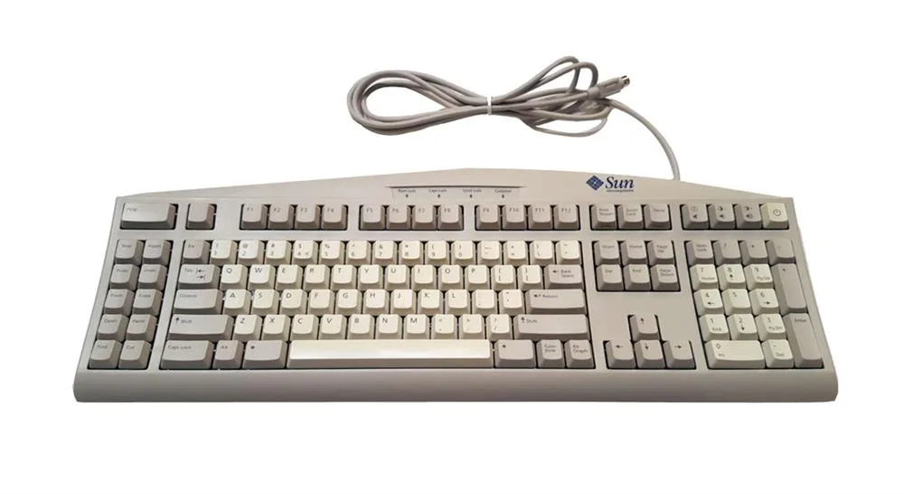 320-1272 - Sun KeyBoard Type 6 2M Cable Mini Din US/UNIX