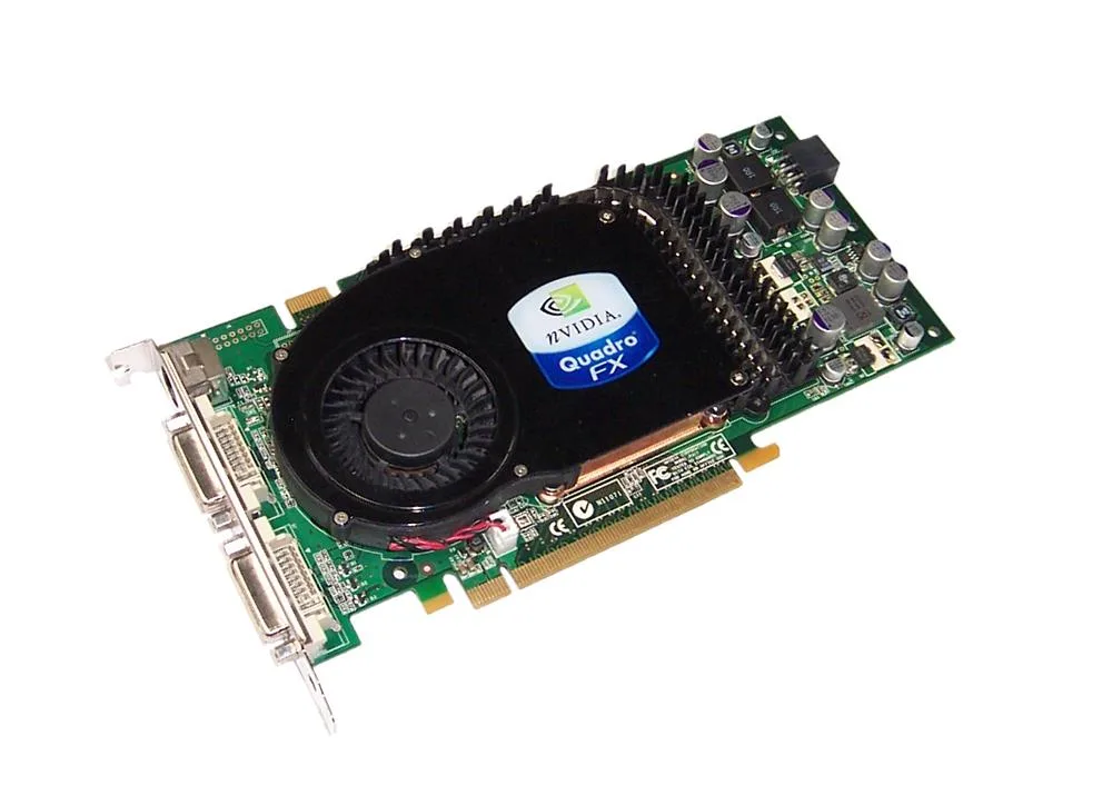 320-4569 - Dell Nvidia Quadro FX 3450 256MB GDDR3 PCI Express x16 Dual DVI Port SLI Video Graphics Card