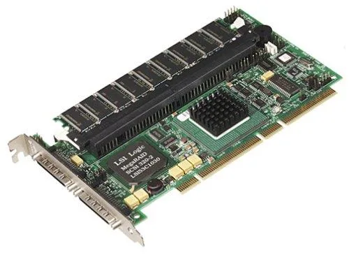3202064 - LSI Logic MegaRAID SCSI 320-2 RAID Controller - 64MB ECC SDRAM - Up to 640MBps - 2 x 68-pin VHDCI - External 2 x 68-pin HD-68 - Internal