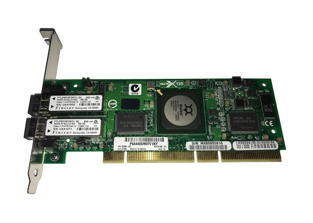 321836-001 - HP StorageWorks 2-Port 2GB/s Fibre Channel PCI-Express-x Host Bus Adapter