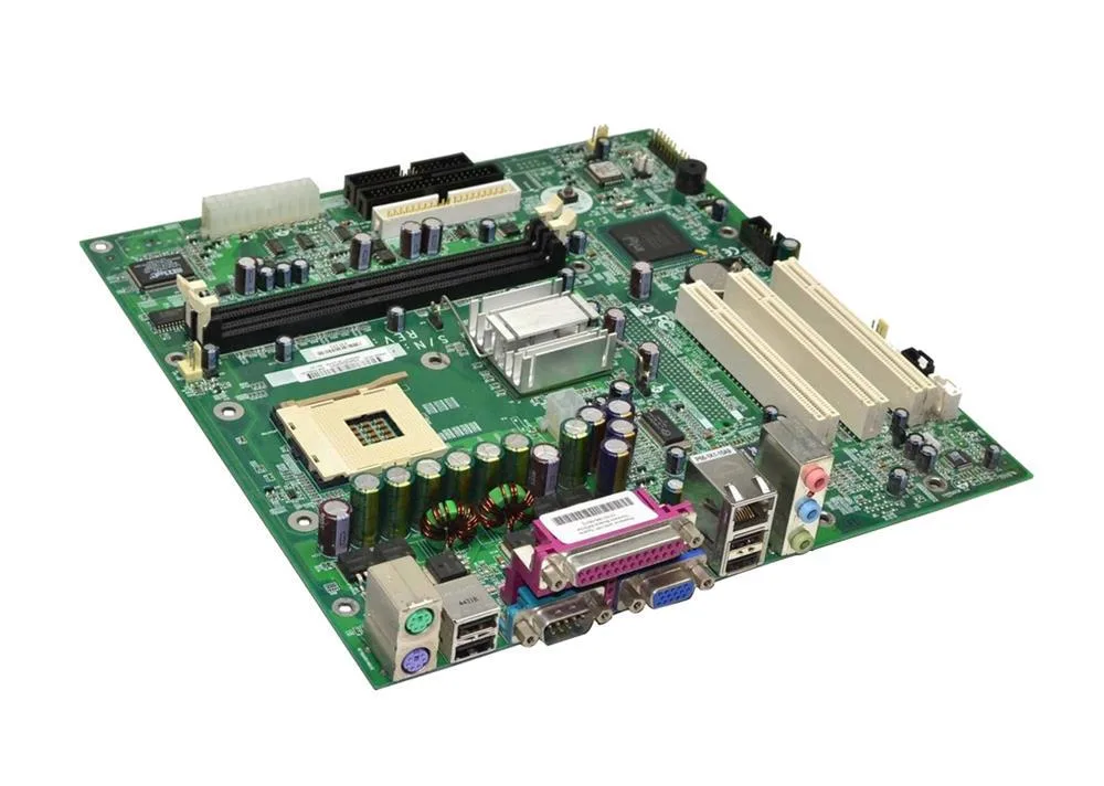 333542-001 - HP System Board (Motherboard) with Intel 845GV Chipset for d220 Microtower Desktop