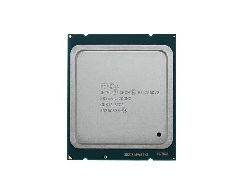 338-BDEL - Dell 2.2GHz 25MB L3 Cache 8GT/s QPI Speed Socket-FCLGA2011 22NM 95W Intel Xeon E5-2660V2 10-Core Processor