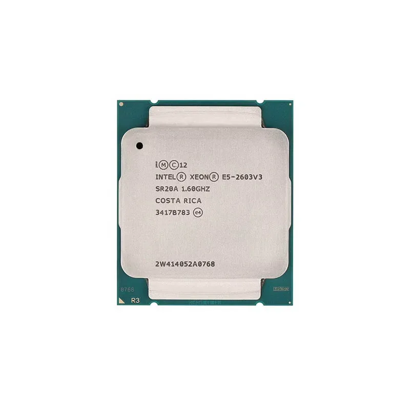 338-BGTO - Dell 1.60GHz 6.4GT/s QPI 15MB SmartCache Socket FCLGA2011-3 Intel Xeon E5-2603V3 6-Core Processor