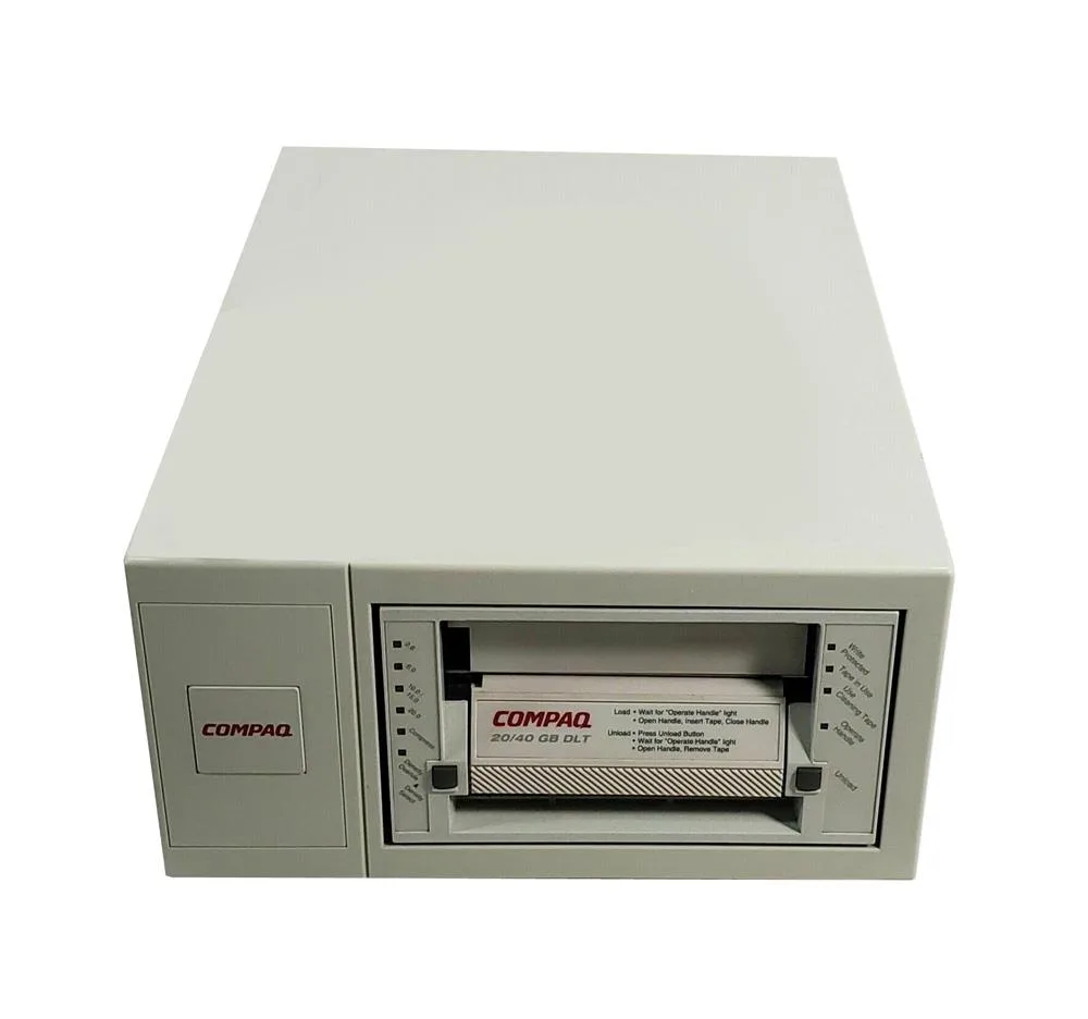 340775-001 - HP 20/40GB DLT 4000 SCSI External Tape Drive