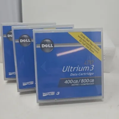 341-2647 - Dell 400GB/800GB Data Cartridge for LTO Ultrium 3 Tape Drives (10-Pack)