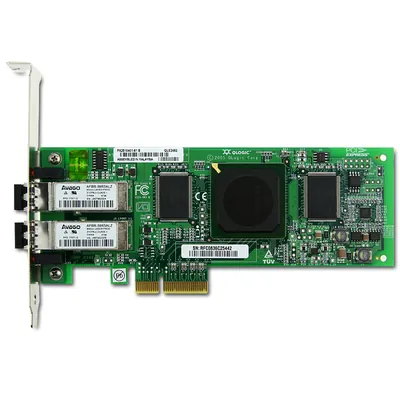 341-4607 - Dell QLogic QLE2462 4Gbps Dual Port Fiber Channel PCI Express Card