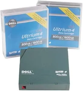 341-4642 - Dell 800GB/1600GB LTO Ultrium 4 Tape Media (10-Pack) for PowerVault LTO-4 120