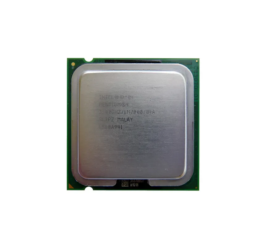 344322-002 - HP 3.40GHz 800MHz FSB 1MB L2 Cache Socket PGA478 Intel Pentium 4 550 1-Core Processor